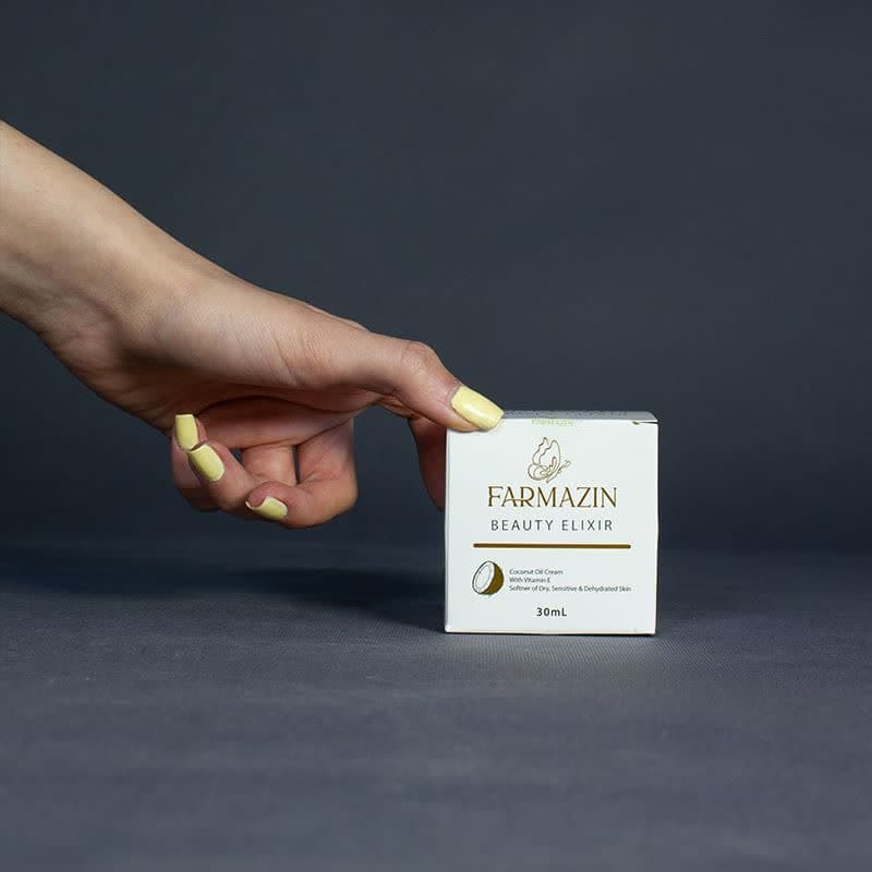 کرم نرم کننده دست و صورت فارمازین مدل روغن نارگیل مناسب برای پوست های خشک حجم 30 میلی لیتر مجموعه دو عددی