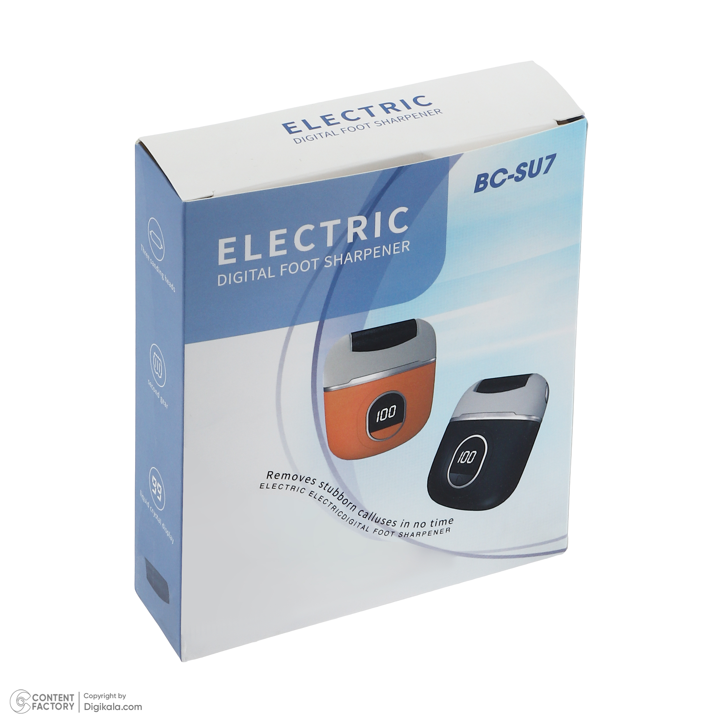 سنگ پا برقی مدل BC-SU7