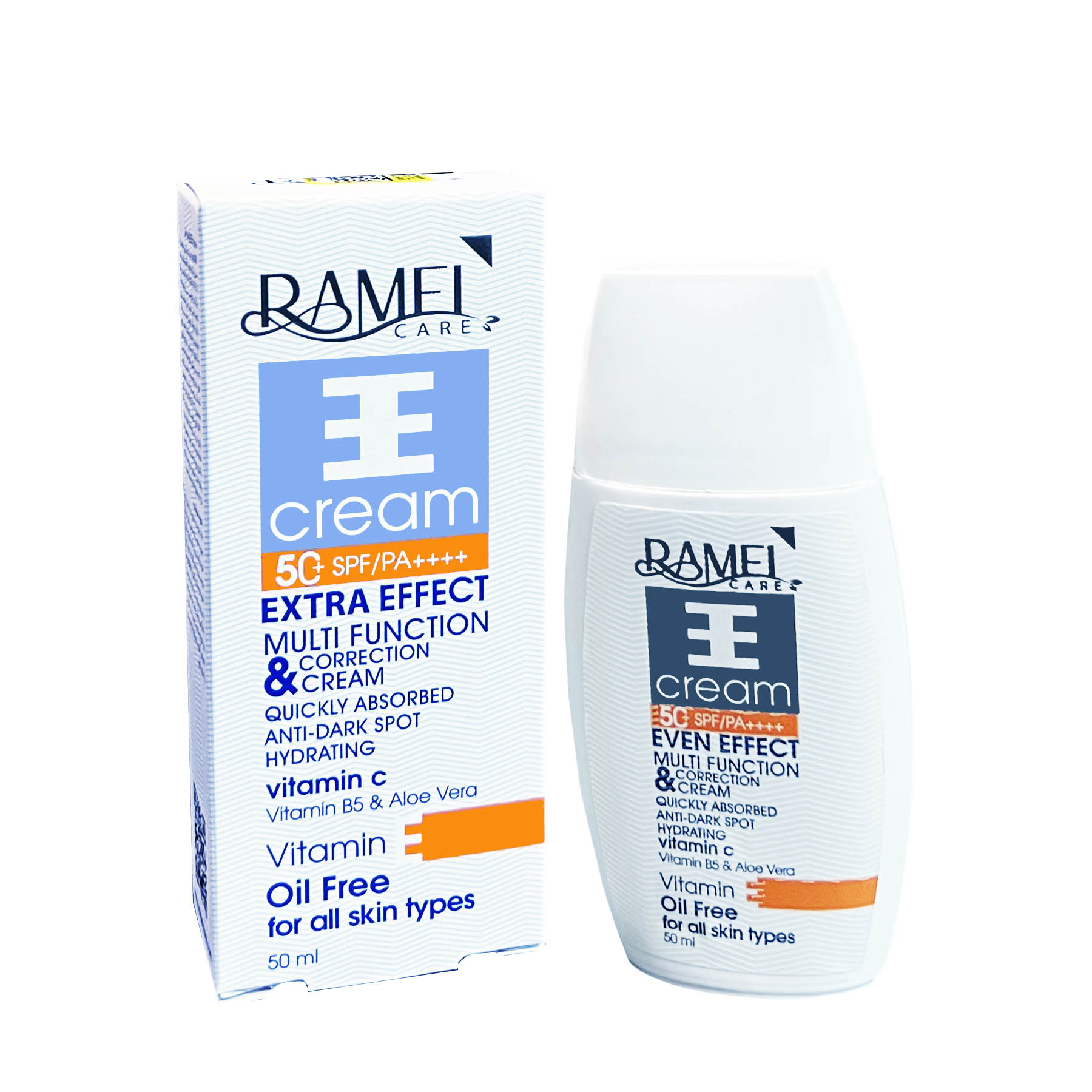 کرم ضد آفتاب رنگی رامل کر SPF 50 مدل Extra Expert 02 محافظ UVA ،UVB و PA+++، ضد حساسیت، ضد چروک و ضد پیری، مناسب انواع پوست حجم 50 میلیلیتر