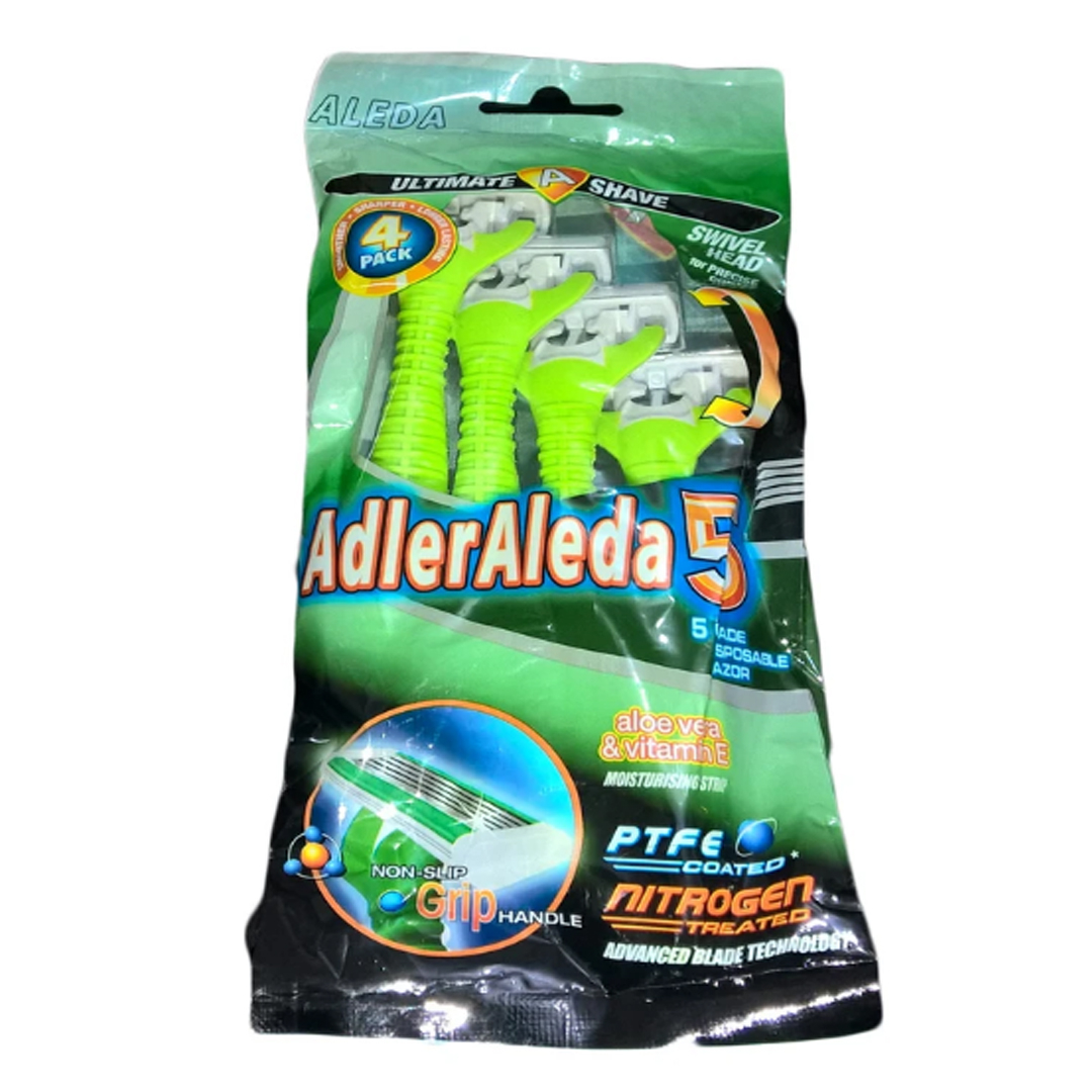 خود تراش ادلر الدا مدل MEF دوازده بسته 4 عددی