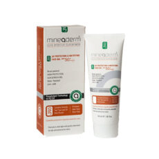 ژل ضد آفتاب بدون رنگ ماینودرم SPF 50 مدل BHS مناسب پوستهای چرب حجم 50 میلی لیتر