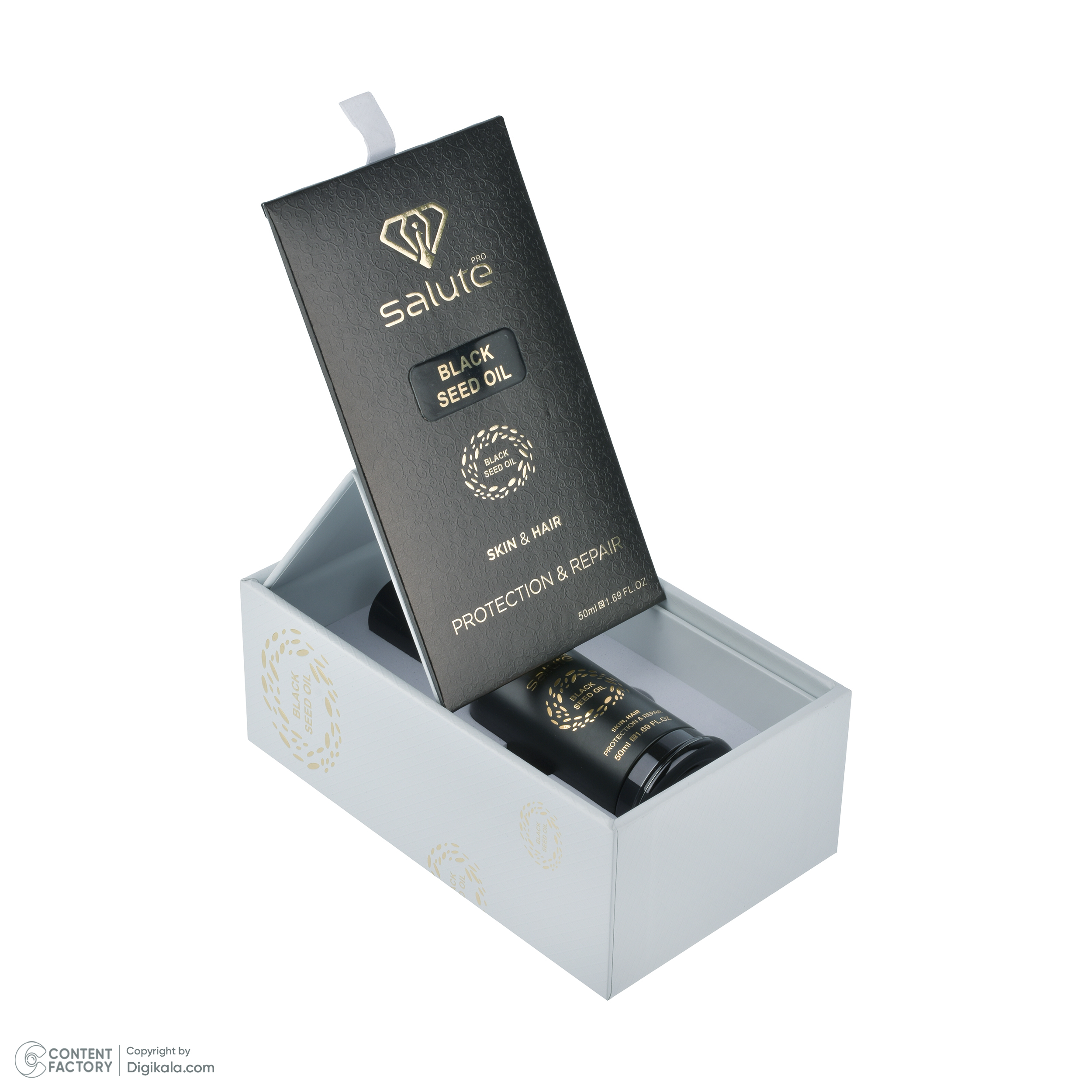 روغن تقویت کننده پوست و مو سالوته پرو مدل Black Seed مناسب برای انواع پوست حجم 50 میلی لیتر