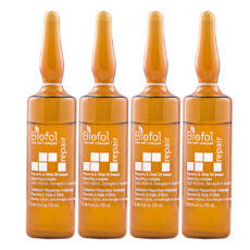 سرم مو بایوفول مدل ترمیم کننده حجم 19 میلی لیتر بسته 4 عددی