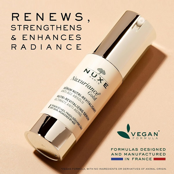 سرم پوست نوکس مدل Nuxuriance Gold Nutri-Revitalizing حجم 30 میلی لیتر