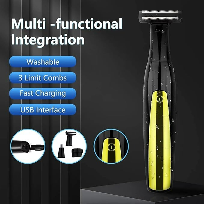 ماشین اصلاح موی بدن و صورت و بینی 4D مدل  LK-210