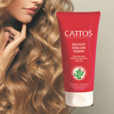 شامپو تثبیت کننده رنگ مو کاتوس مدل 01 حجم 200 میلی لیتر بسته 2 عددی