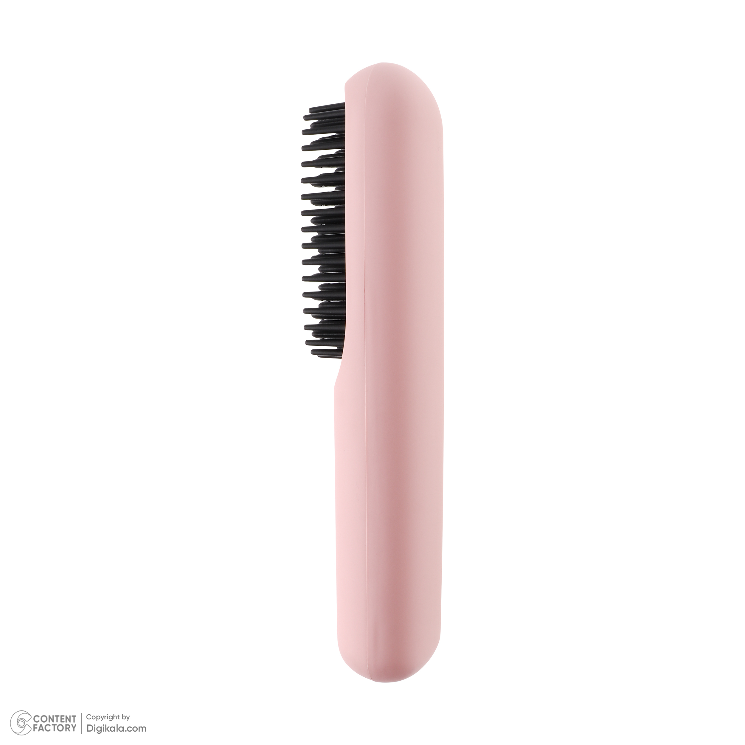 برس حرارتی مدل بیسیم کد S7، با صفحات متوسط از جنس سرامیک، دارای شانه و دو عدد کلیپس، گستره دما 180 تا 200 درجه سانتیگراد، به همراه کابل USB پنجاه سانتیمتری