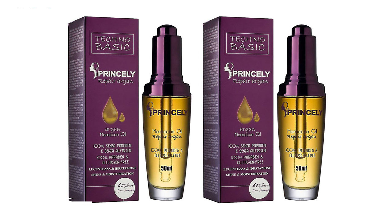 روغن مو پروپرنسلی مدل Argan Moroccan Oil حجم 50 میلی لیتر بسته 2 عددی