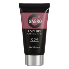 پلی ژل کاشت ناخن گبرو مدل 004 وزن 60 گرم رنگ هلویی