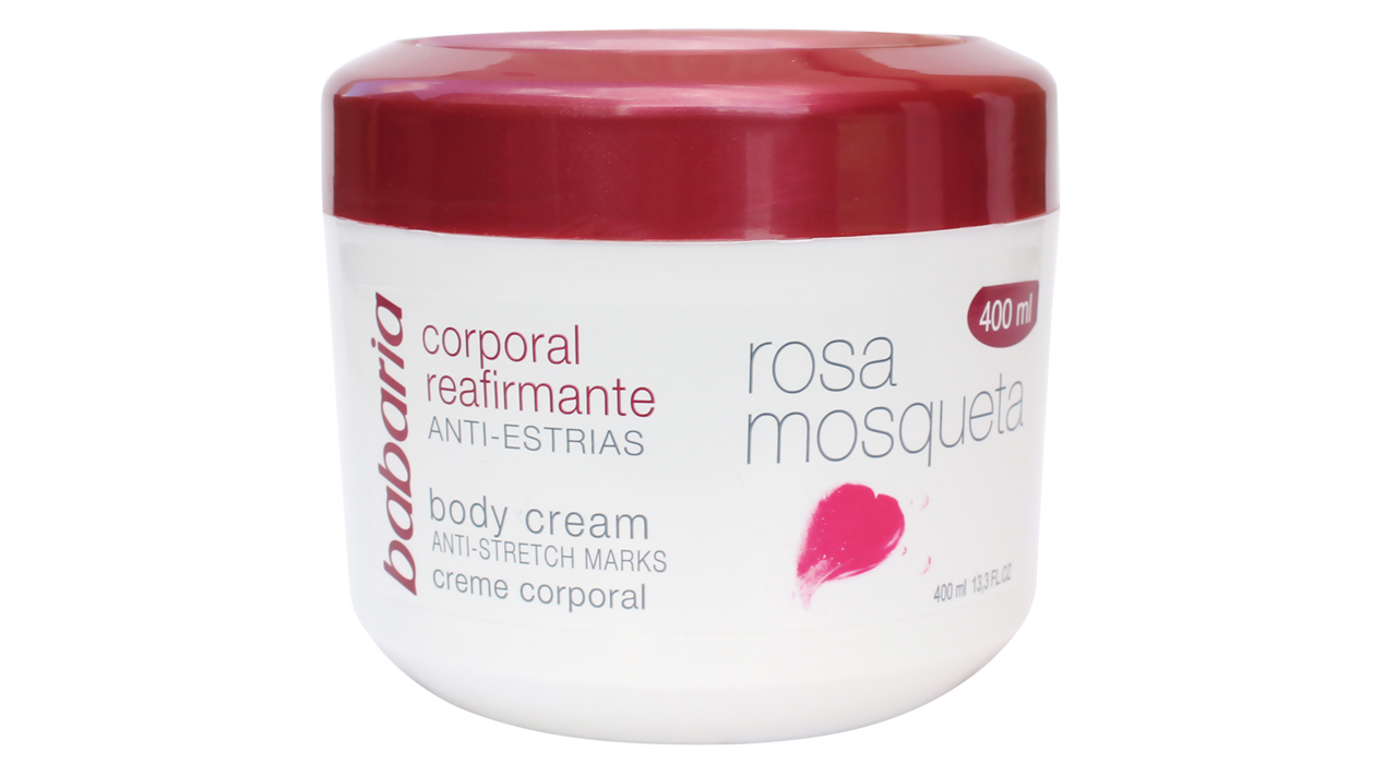 کرم سفت کننده و ضد ترک باباریا مدل Rosa Oil حجم 400 میلی لیتر