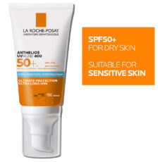 کرم ضد آفتاب بدون رنگ لاروش پوزای SPF 50 مدل UVMune 400 ‌مناسب پوست‌های حساس حجم 50 میلی‌لیتر