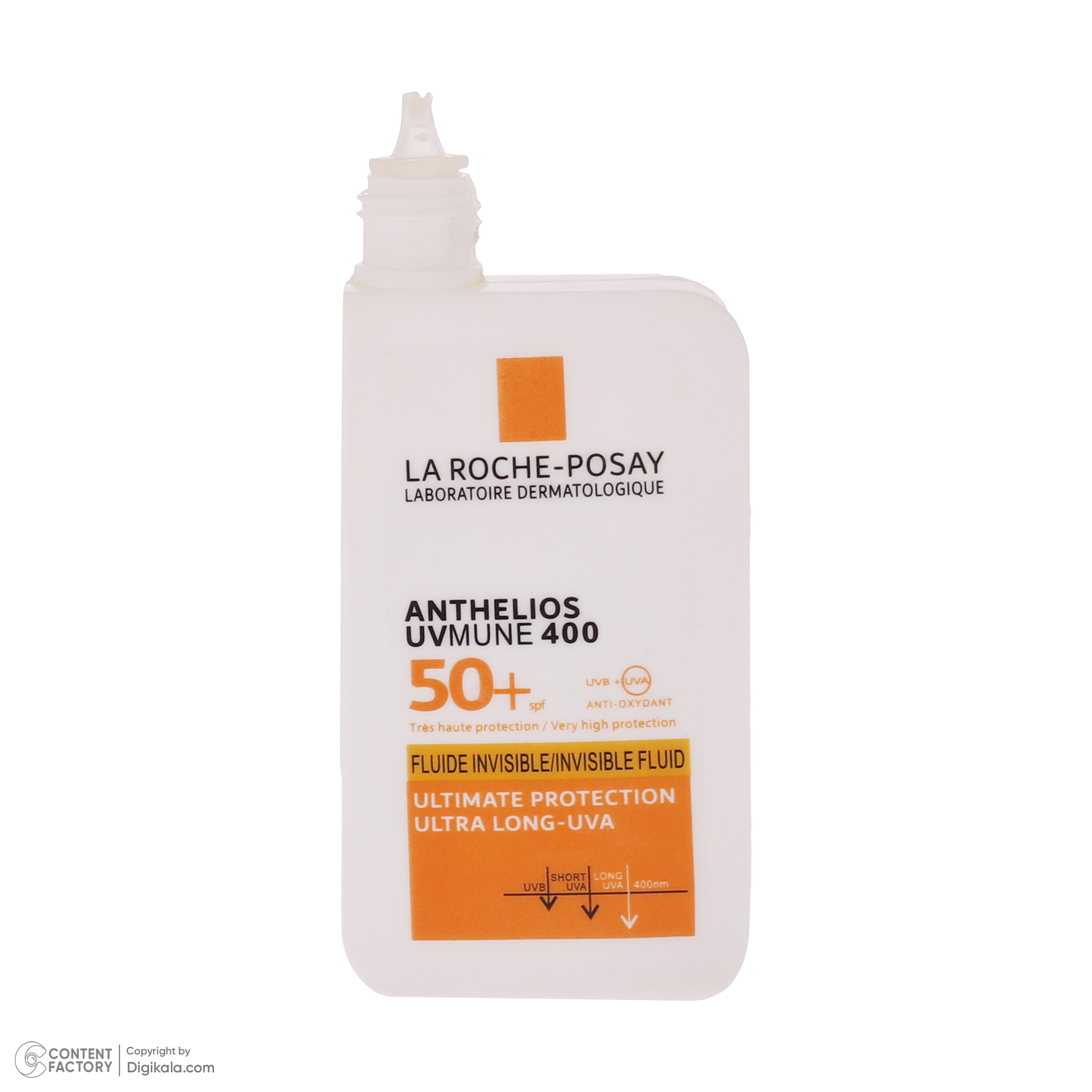 فلویید ضد آفتاب بدون رنگ لاروش پوزای SPF30 مدل Anthelios محافظ UVA ،UVB، مناسب انواع پوست حجم 50 میلی‌لیتر