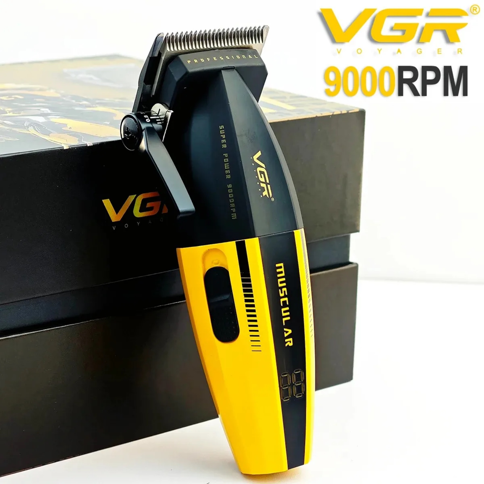 ماشین اصلاح موی سر و صورت شارژی وی جی ار مدل V-285
