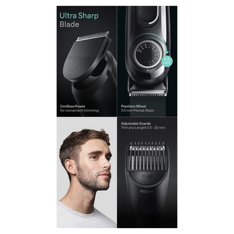 ماشین اصلاح موی سر و صورت شارژی براون مدل BT3410