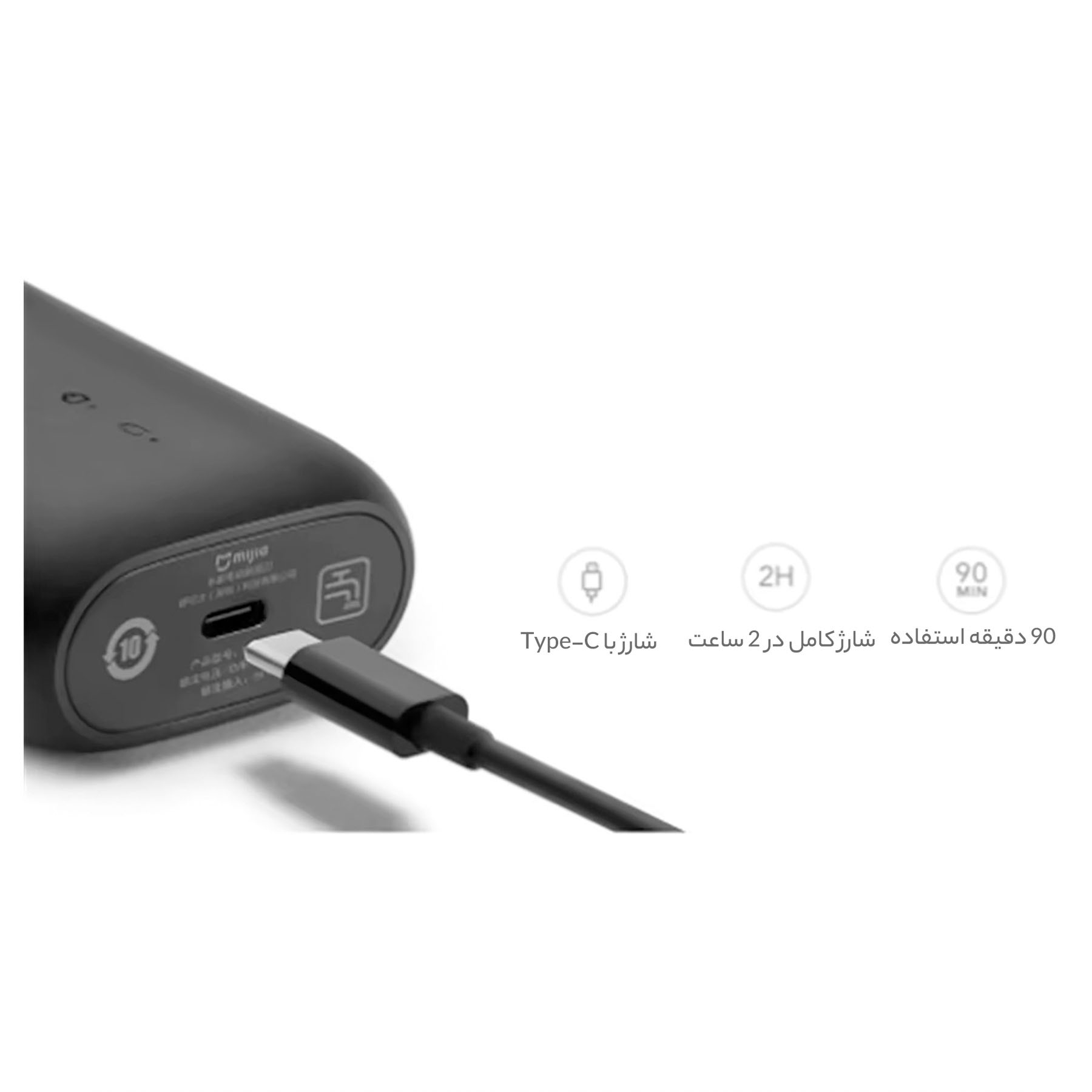 ماشین اصلاح موی صورت میجیا مدل S100 همراه با سری یدک اضافه