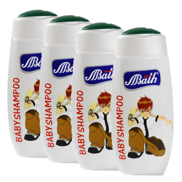 شامپو مو بس مدل بن تن 2 حجم 265 میلی لیتر بسته 4 عددی