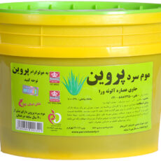 موم سرد پروین مدل Aloevera حجم 4000 گرم