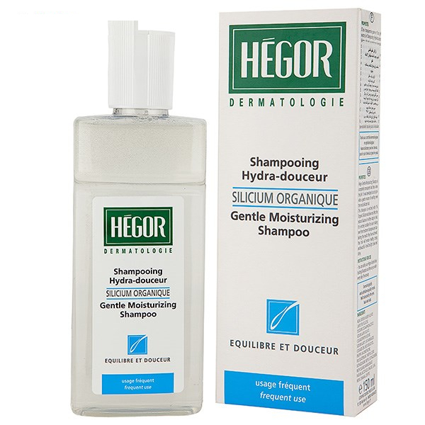 شامپو مو هگور مدل silicon حجم 150 میلی لیتر