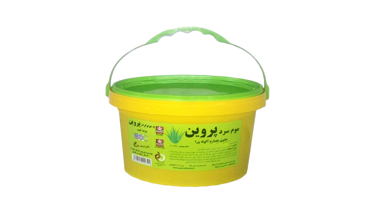 موم سرد پروین مدل Aloe حجم 4000 گرم