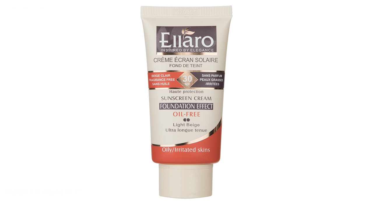 کرم ضد آفتاب رنگی الارو مدل Light Beige SPF30 تحت لیسانس حجم 40 میلی لیتر