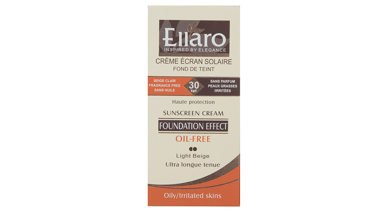 کرم ضد آفتاب رنگی الارو مدل Light Beige SPF30 تحت لیسانس حجم 40 میلی لیتر