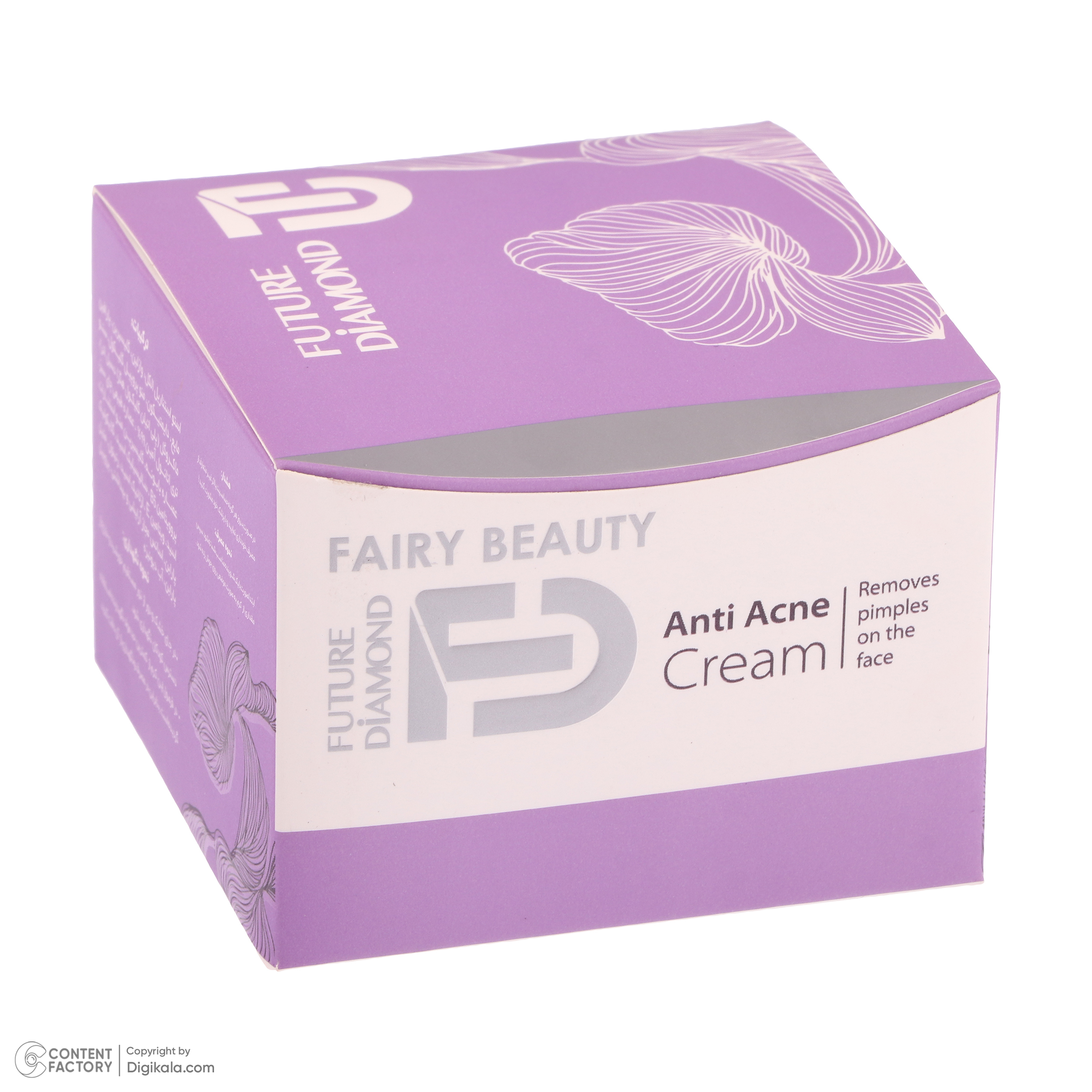 کرم ضدجوش فیوچر دیاموند مدل FAIRY مناسب انواع پوست حجم 50 میلی لیتر