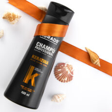 شامپو مو آگرادو مدل کراتین حجم 400 میلی لیتر مجموعه 2 عددی به همراه ماسک مو آگرادو مدل کراتین حجم 500 میلی لیتر