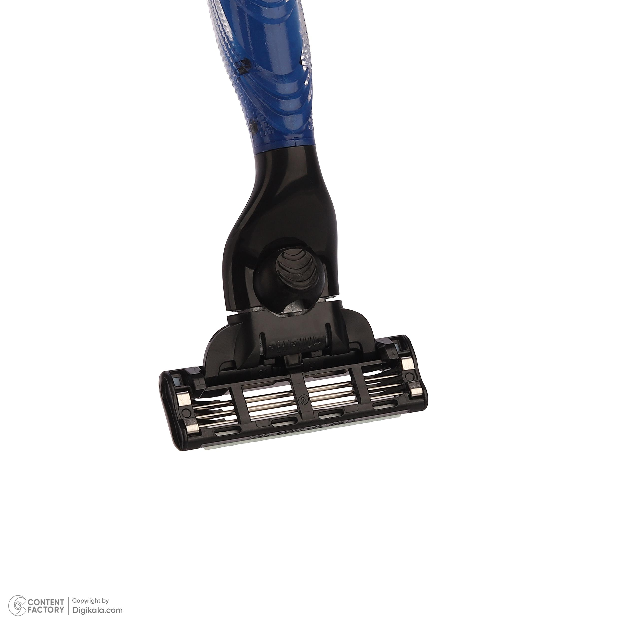 خود تراش ژیلت مدل +MACH3 به همراه تیغ یدک