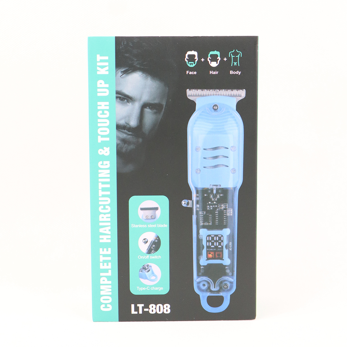 ماشین اصلاح موی سر و صورت شارژی مدل LT-808