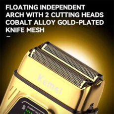 ماشین اصلاح موی صورت و بدن شارژی کیمی کد KM-T360