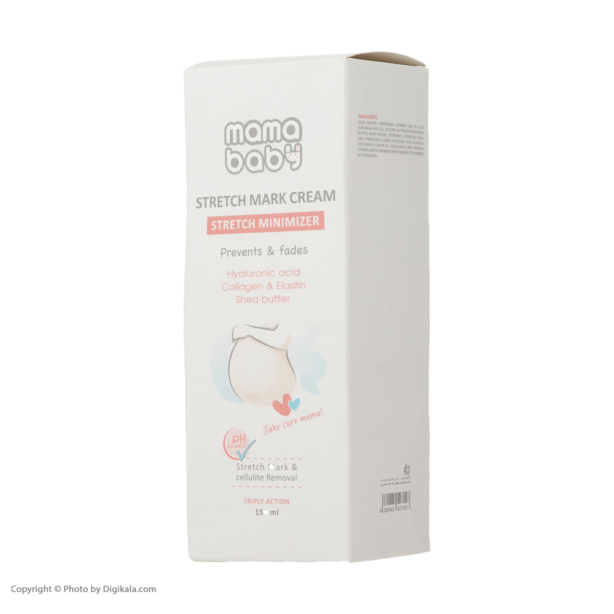 کرم پیشگیری کننده از ترک پوست مامابیبی - 150 میلی لیتر