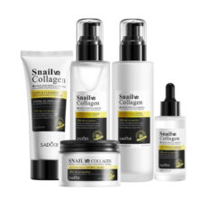 مجموعه مراقبت از پوست سادور مدل Snails and collagen مناسب برای انواع پوست بسته 5 عددی