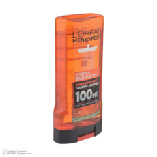 شامپو سر و بدن مردانه لورآل مدل Hydra Energetic با رایحه خنک مناسب برای انواع پوست حجم 300 میلی‌لیتر