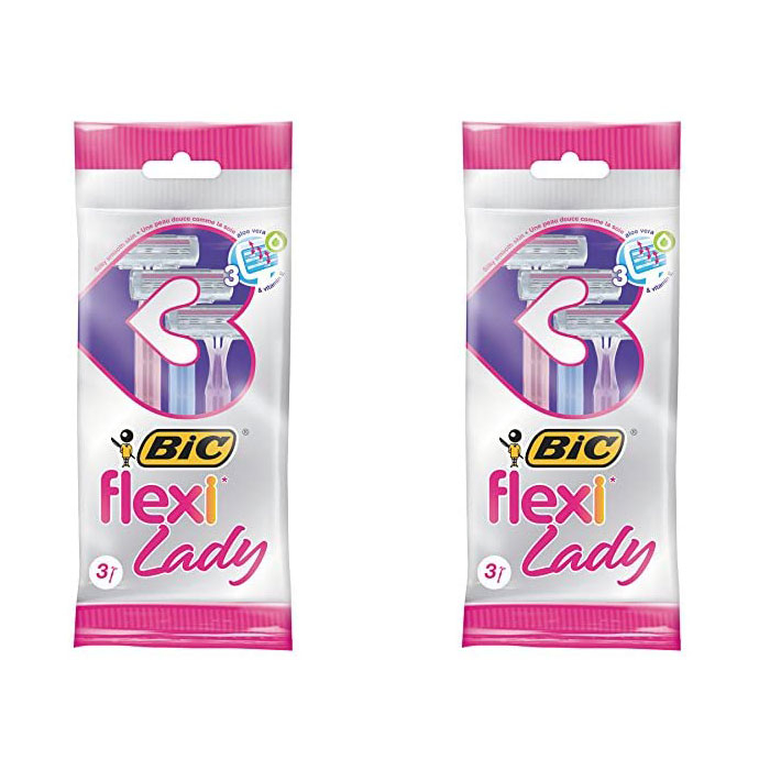 خود تراش بیک مدل فلکسی لیدی مجموعه 2 عددی