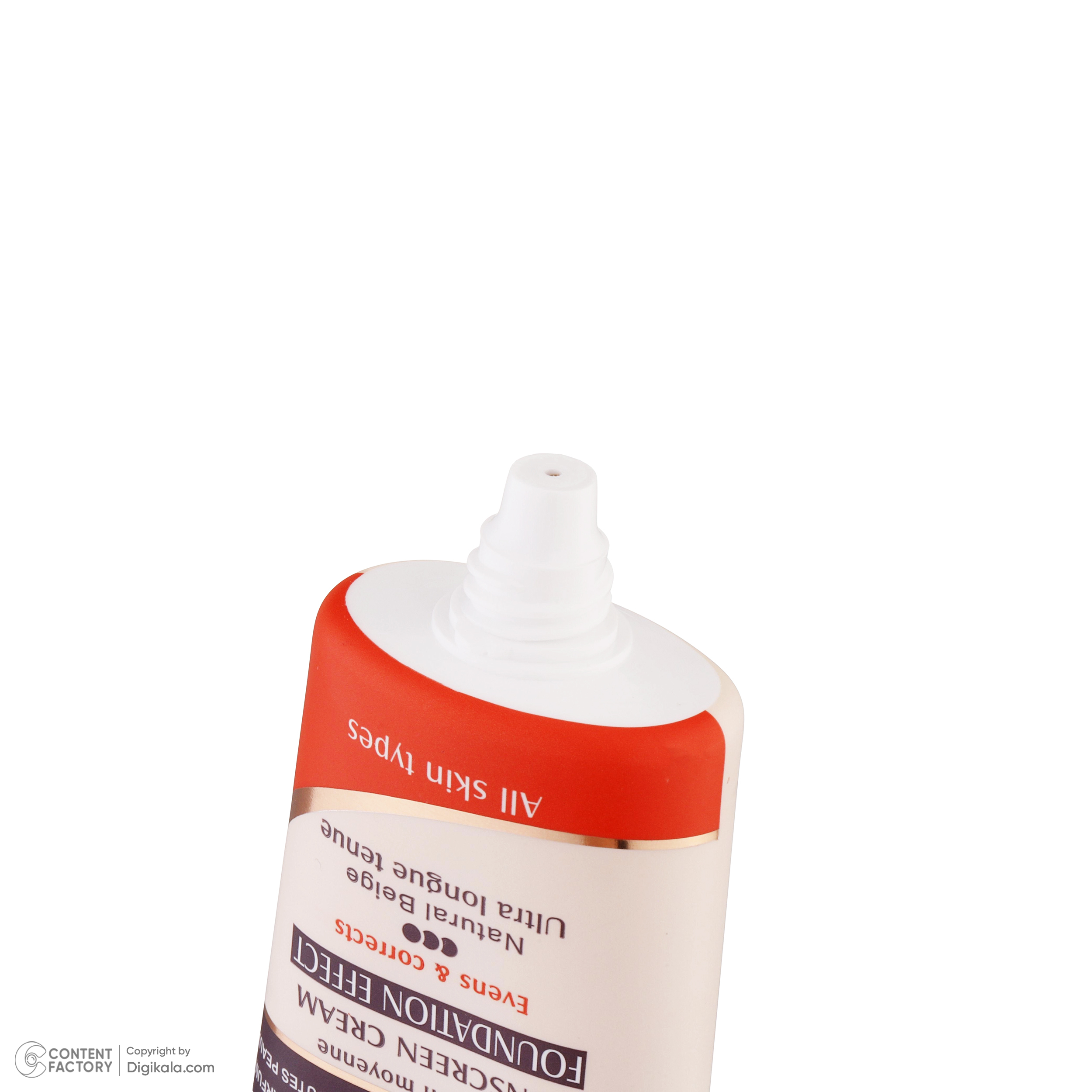 کرم ضد آفتاب رنگی الارو مدل SPF25 محافظ UVA ،UVB، مناسب انواع پوست تحت لیسانس حجم 40 میلی‌لیتر