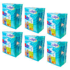 پوشینه بزرگسال مبارک مدل اکسترا سایز بزرگ مجموعه 6 عددی