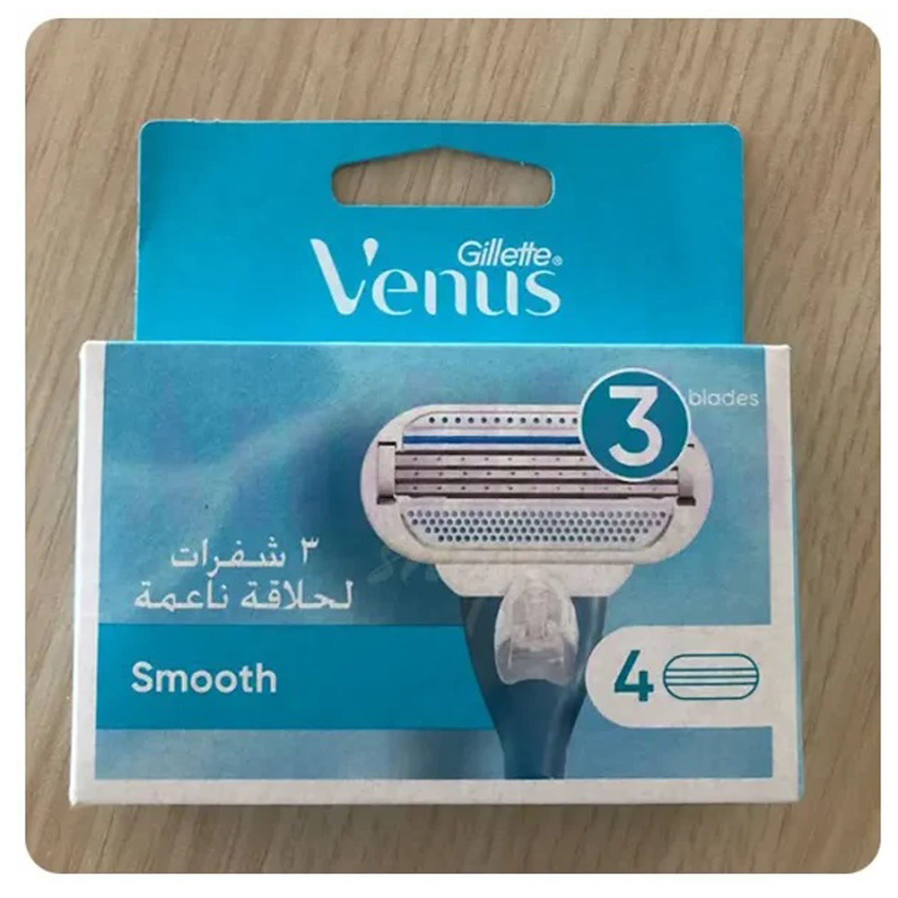 تیغ یدک ژیلت مدل ونوس بسته 4 عددی