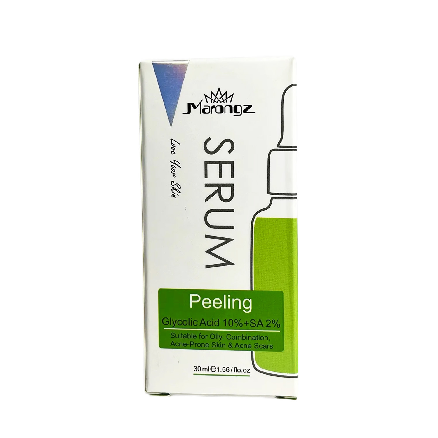 سرم لایه بردار پوست مارونز مدل سالیسیلیک و گلایکولیک اسید حجم 30 میلی لیتر