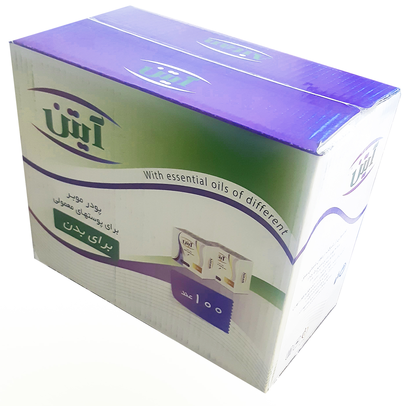 پودر موبر آیتن مدل essenced وزن 85 گرم بسته 100 عددی