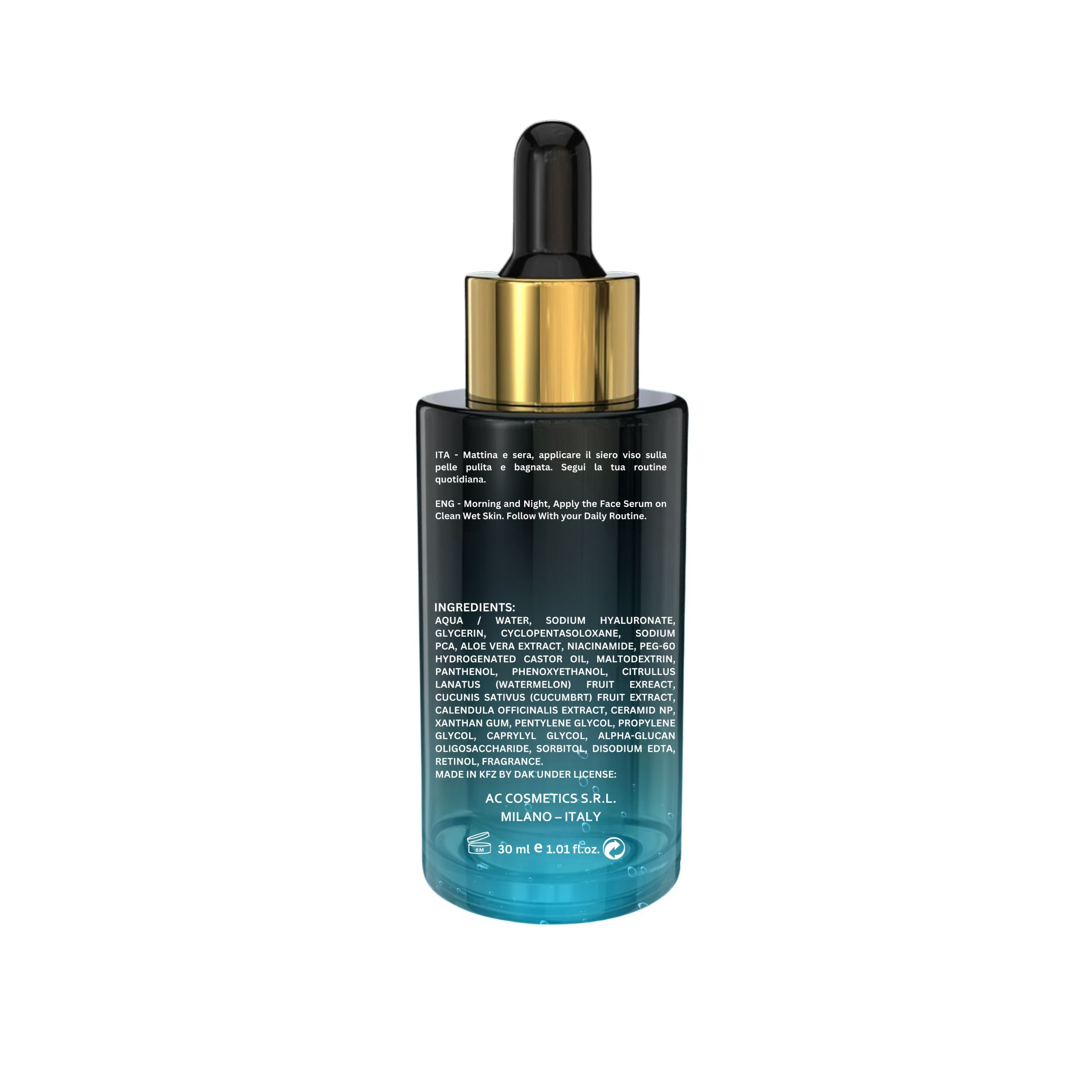 سرم پوست اورلین مدل جوان ساز و آبرسان حجم 30 میلی لیتر