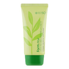 کرم ضد آفتاب بدون رنگ فارم استی SPF 50 مدل چای سبز ‌مناسب پوست‌های چرب و مختلط حجم 70 میلی‌لیتر