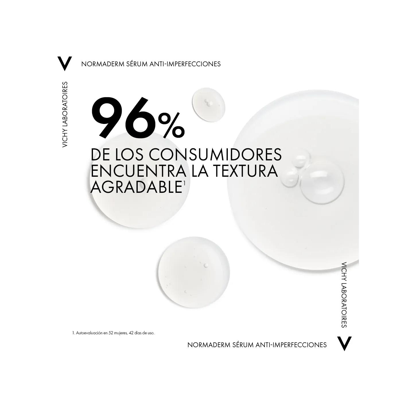 سرم ضد جوش ویشی مدل normaderm حجم 30 میلی لیتر