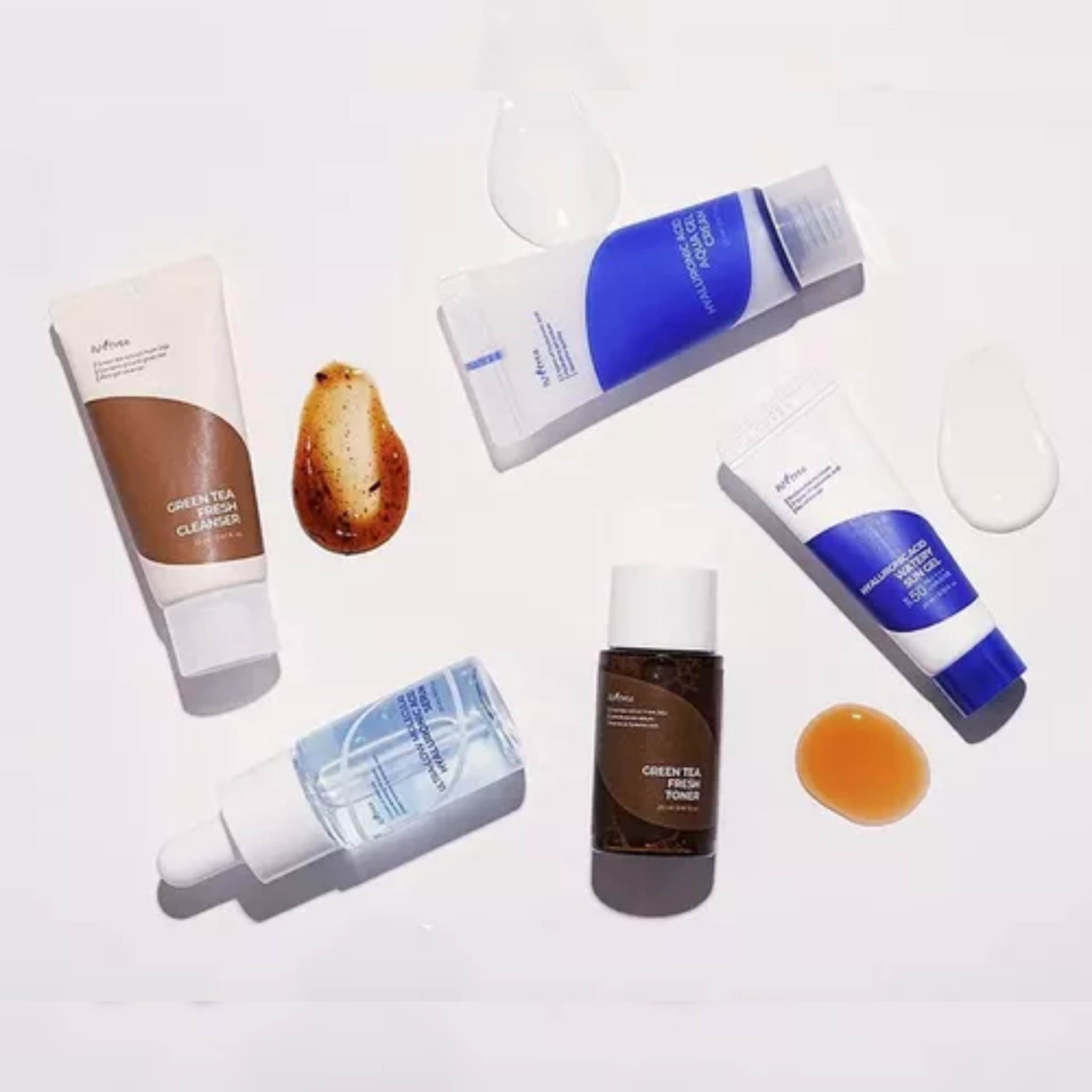 مجموعه مراقبت از پوست ایزنتری مدل Travel بسته 5 عددی