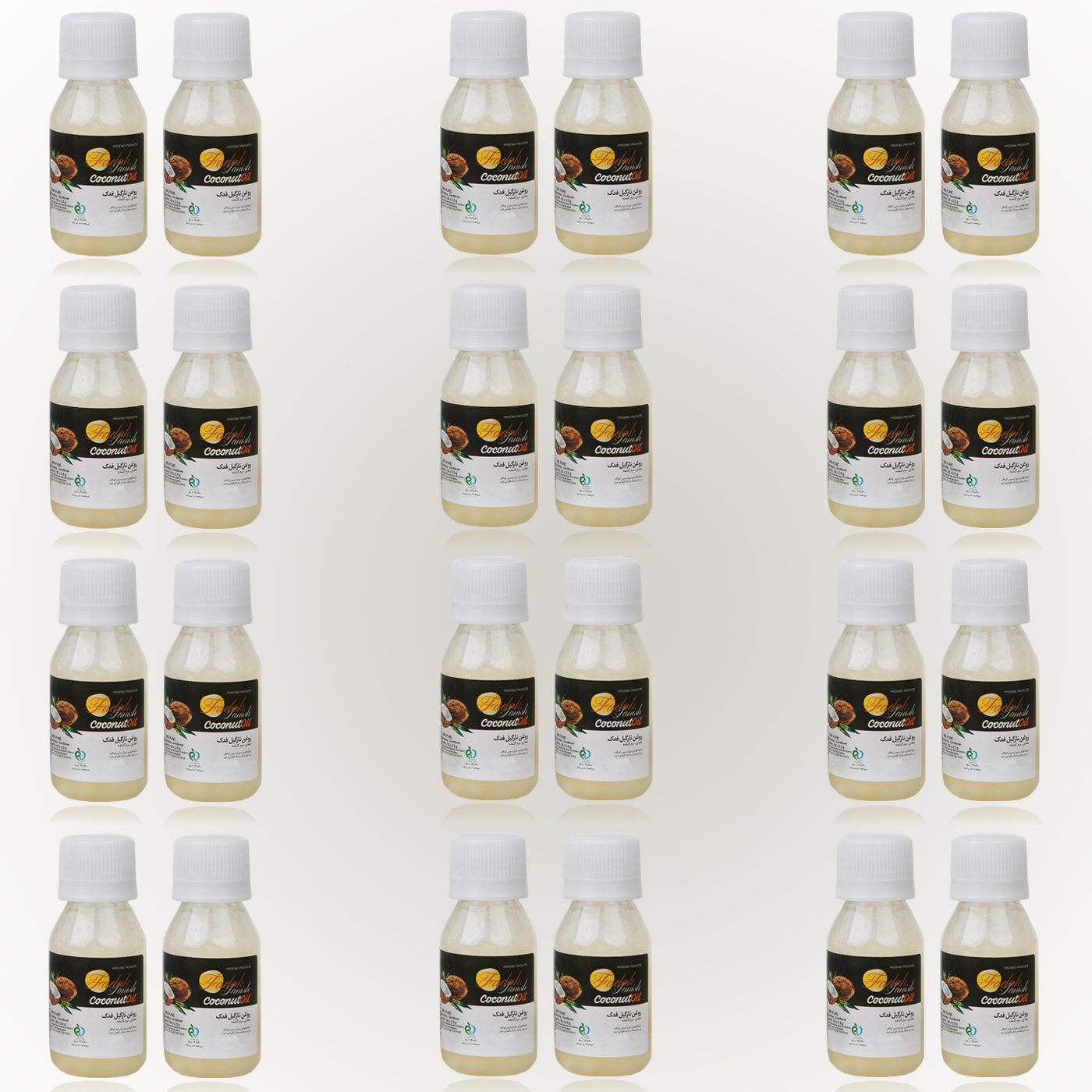روغن بدن فدک تانیش مدل Coconut حجم 50 میلی لیتر مجموعه 24 عددی