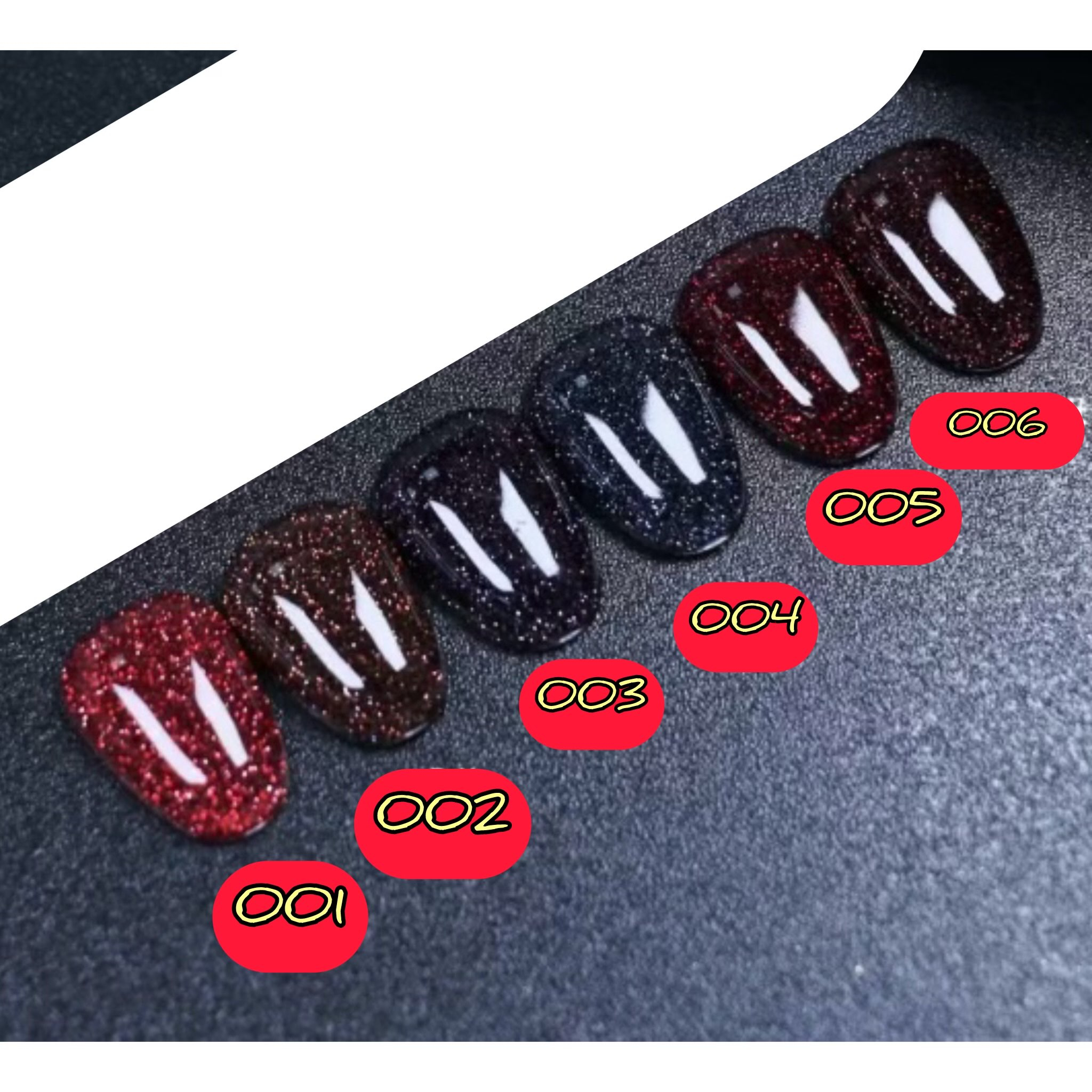 لاک ژل ناخن کلانا  مدل دیسکو  بسته 6 عددی