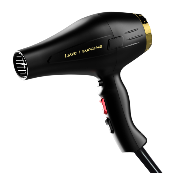 سشوار حرفه ای لیز مدل Supreme، موتور AC با توان مصرفی 2600 وات، دارای قابلیت باد سرد، با حالت صاف‌کننده و خشک‌کننده، وزن 480 گرم