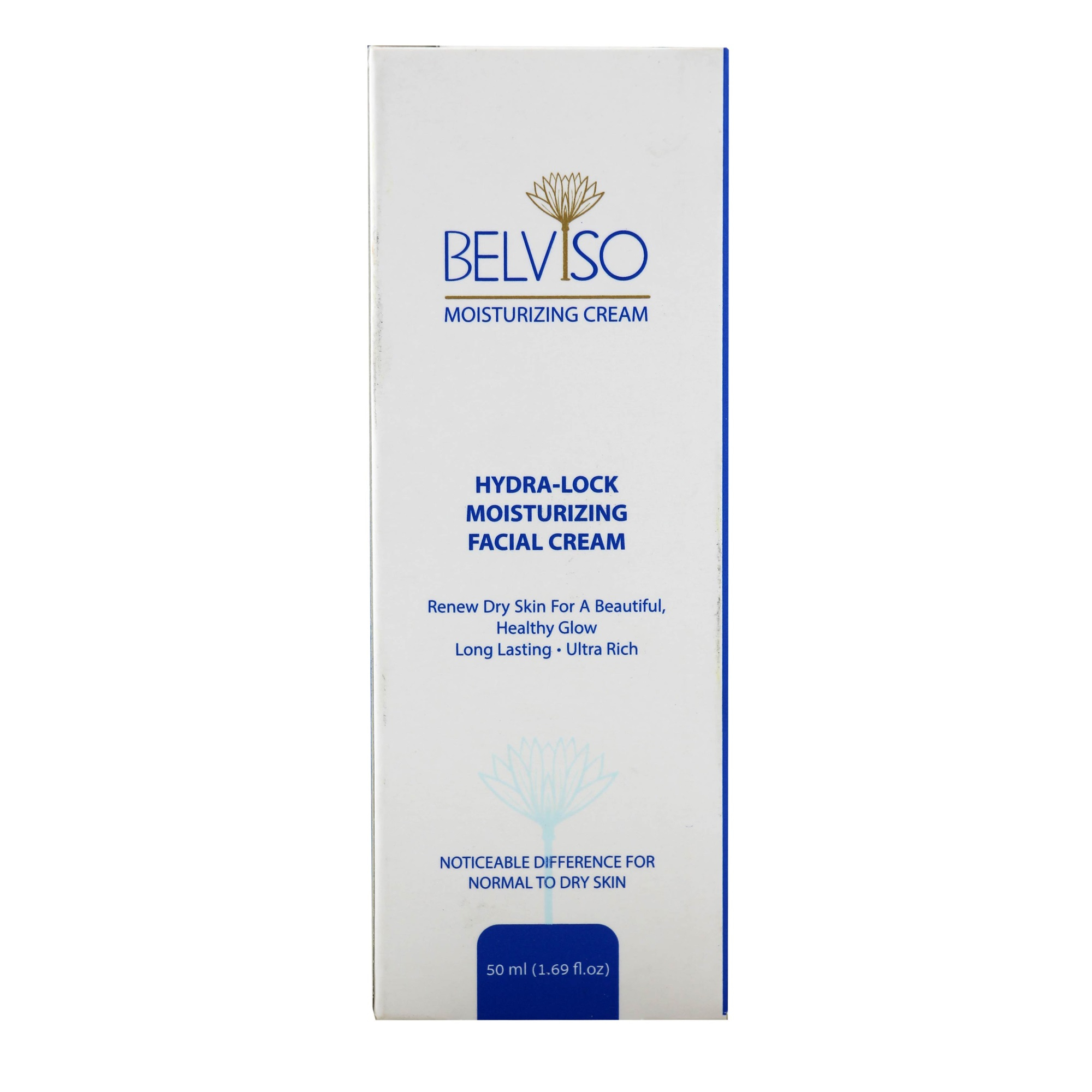 کرم مرطوب کننده بل ویسو مدل Hydra Lock مناسب برای پوست خشک و معمولی حجم 50 میلی لیتر