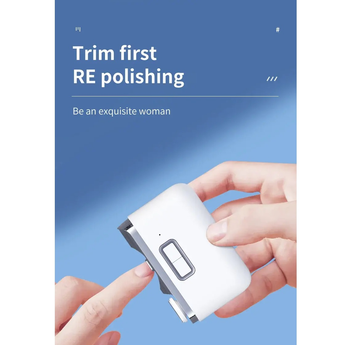 ناخن گیر و سوهان برقی مدل D604