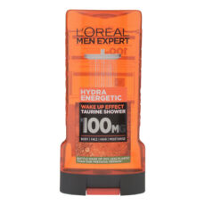 شامپو سر و بدن مردانه لورآل مدل Hydra Energetic با رایحه خنک مناسب برای انواع پوست حجم 300 میلی‌لیتر