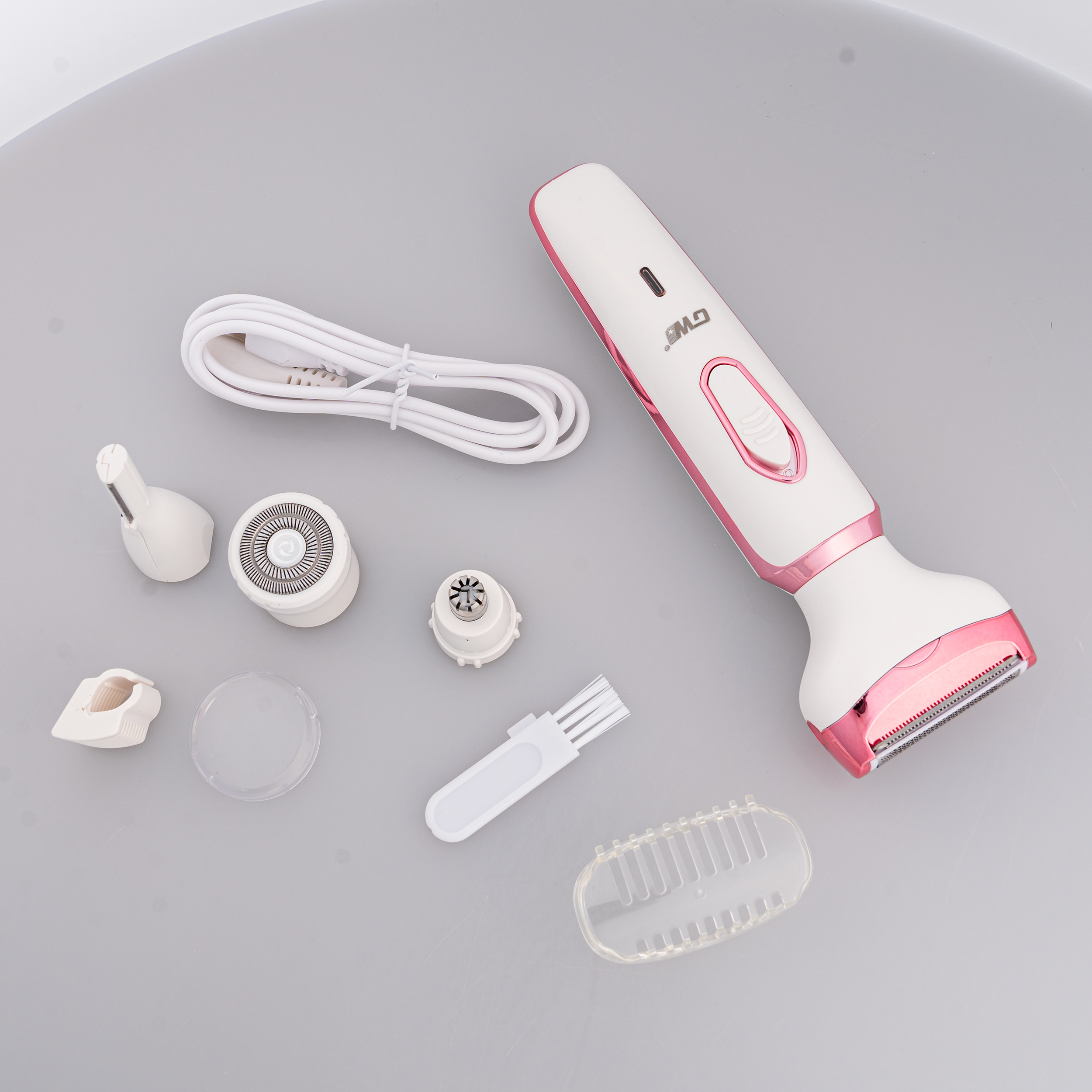 ست اصلاح موی بدن بانوان جی دبلیو مدل gw-223